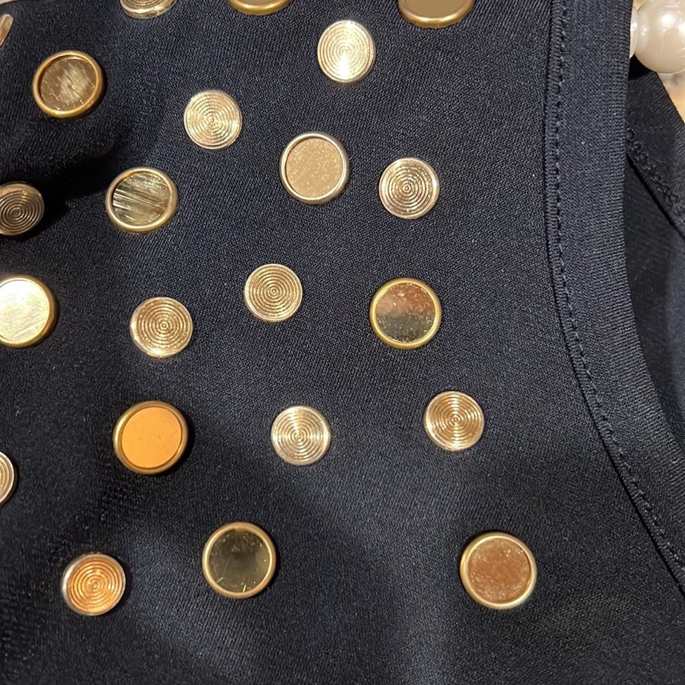 Michael Kors Long Sleeve Embellished Top - Picture 7 of 8